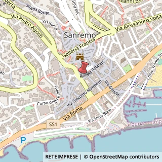 Mappa Piazza Eroi Sanremesi, 26, 18038 Sanremo, Imperia (Liguria)