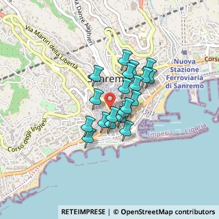 Mappa Via Feraldi, 18038 Sanremo IM, Italia (0.291)