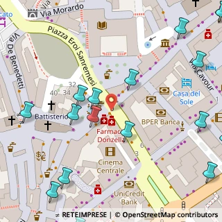 Mappa Via Feraldi, 18038 Sanremo IM, Italia (0.11)
