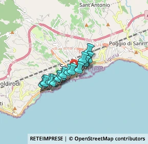 Mappa Via Feraldi, 18038 Sanremo IM, Italia (1.11056)