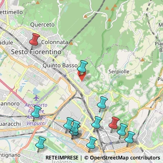 Mappa Via del Pontormo, 50141 Firenze FI, Italia (3.13214)