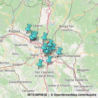 Mappa Via del Pontormo, 50141 Firenze FI, Italia (9.03857)