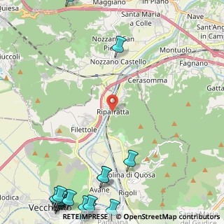 Mappa Via Statale Abetone Ripafratta, 56017 San Giuliano Terme PI, Italia (4.093)