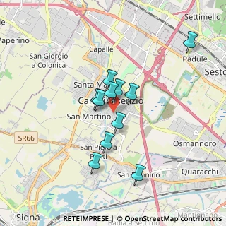 Mappa Via di Sotto, 50013 Campi Bisenzio FI, Italia (1.41364)