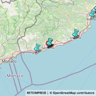 Mappa Via Piave, 18038 Sanremo IM, Italia (24.95214)