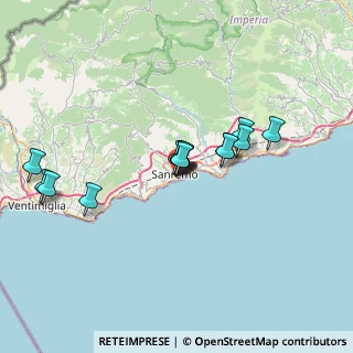 Mappa Via Piave, 18038 Sanremo IM, Italia (6.00929)