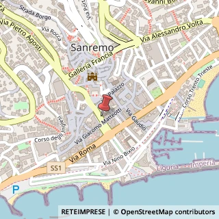 Mappa Via Feraldi, 6, 18038 Sanremo, Imperia (Liguria)