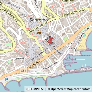 Mappa Via Giacomo Matteotti, 131, 18038 Sanremo, Imperia (Liguria)