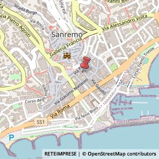Mappa Via Camillo Benso di Cavour, 19, 18038 Sanremo, Imperia (Liguria)