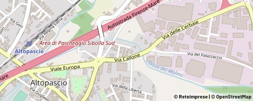 Mappa Altopascio