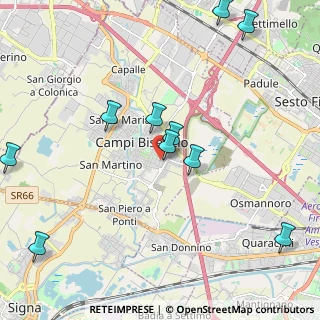 Mappa Via Giovanni Cimabue, 50013 Campi Bisenzio FI, Italia (2.66636)