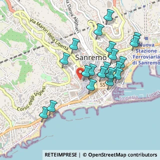 Mappa Via Privata Zappa, 18038 Sanremo IM, Italia (0.4745)