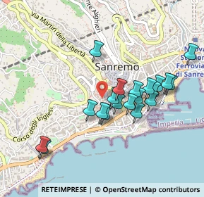 Mappa Via Privata Zappa, 18038 Sanremo IM, Italia (0.4345)