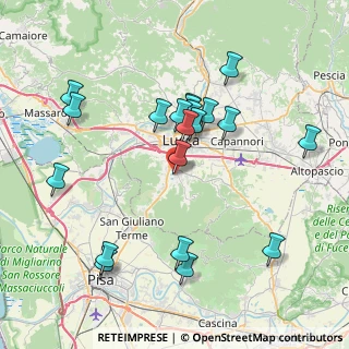 Mappa Via degli Stipeti, 55012 Capannori LU, Italia (8.042)