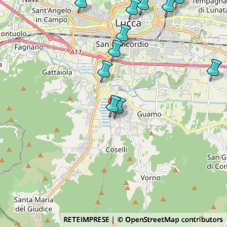 Mappa Via degli Stipeti, 55012 Capannori LU, Italia (2.80364)
