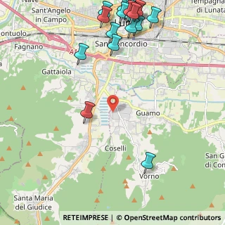 Mappa Via degli Stipeti, 55012 Capannori LU, Italia (3.139)