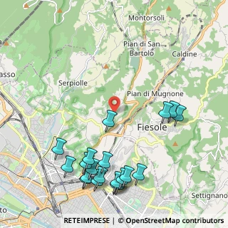 Mappa Via dello Spedaluzzo della Ruota, 50139 Firenze FI, Italia (2.705)