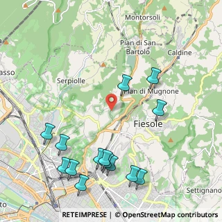 Mappa Via dello Spedaluzzo della Ruota, 50139 Firenze FI, Italia (2.62571)