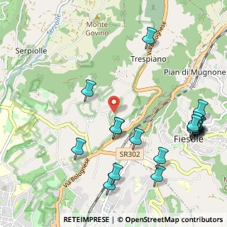 Mappa Via dello Spedaluzzo della Ruota, 50139 Firenze FI, Italia (1.352)