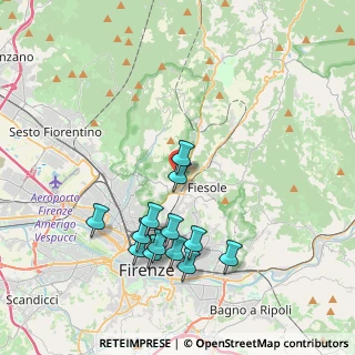 Mappa Via dello Spedaluzzo della Ruota, 50139 Firenze FI, Italia (3.93385)