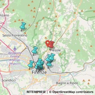 Mappa Via dello Spedaluzzo della Ruota, 50139 Firenze FI, Italia (4.01769)