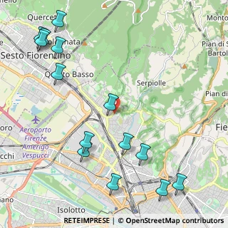 Mappa Via del Chiuso dei Pazzi, 50141 Firenze FI, Italia (2.88214)