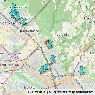 Mappa Via del Chiuso dei Pazzi, 50141 Firenze FI, Italia (3.13636)
