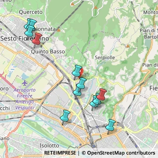 Mappa Via del Chiuso dei Pazzi, 50141 Firenze FI, Italia (2.36583)