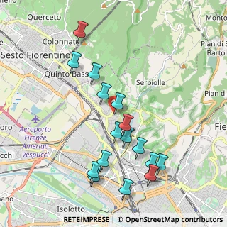 Mappa Via del Chiuso dei Pazzi, 50141 Firenze FI, Italia (2.09063)
