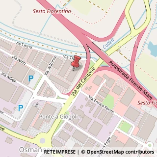 Mappa Via Volturno, 3, 50019 Sesto Fiorentino, Firenze (Toscana)