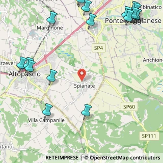Mappa Via Pietro Mascagni, 55011 Altopascio LU, Italia (3.505)