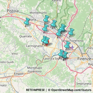 Mappa Piazza S. Angelo, 50058 Signa FI, Italia (6.67214)