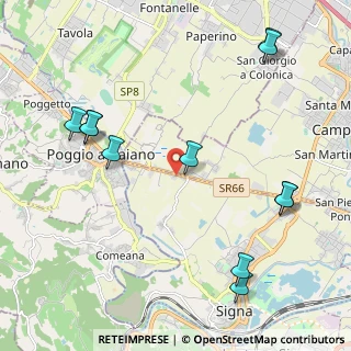 Mappa Piazza S. Angelo, 50058 Signa FI, Italia (2.64636)