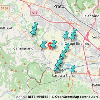 Mappa Piazza S. Angelo, 50058 Signa FI, Italia (3.36846)