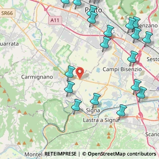 Mappa Piazza S. Angelo, 50058 Signa FI, Italia (6.079)