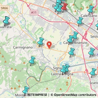 Mappa Piazza S. Angelo, 50058 Signa FI, Italia (6.7665)