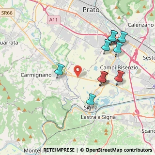 Mappa Piazza S. Angelo, 50058 Signa FI, Italia (4.24545)