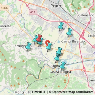 Mappa Piazza S. Angelo, 50058 Signa FI, Italia (2.92455)