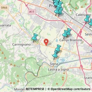 Mappa Piazza S. Angelo, 50058 Signa FI, Italia (6.6515)