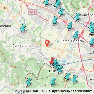 Mappa Piazza S. Angelo, 50058 Signa FI, Italia (6.5535)