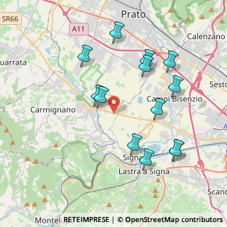 Mappa Piazza S. Angelo, 50058 Signa FI, Italia (4.13615)