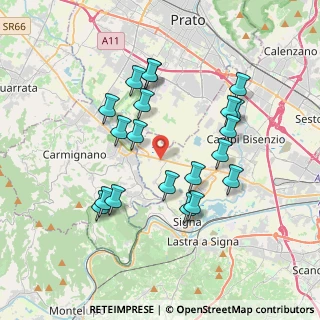 Mappa Piazza S. Angelo, 50058 Signa FI, Italia (3.624)