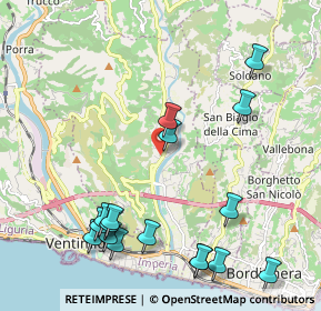 Mappa Corso Vittorio Emanuele, 18012 Bordighera IM, Italia (2.56176)