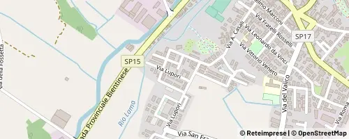 Mappa Altopascio