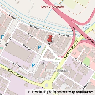 Mappa Via volturno 3/int 3/20, 50019 Sesto Fiorentino, Firenze (Toscana)