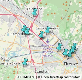 Mappa Via 50019, 50019 Sesto Fiorentino FI, Italia (4.41273)