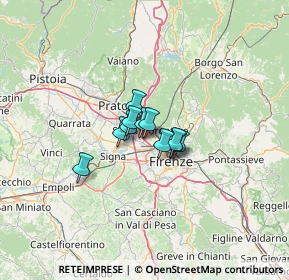 Mappa Via Amedeo Avogadro, 50019 Firenze FI, Italia (6.04273)