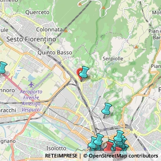 Mappa Via del Sodo, 50141 Firenze FI, Italia (4.132)