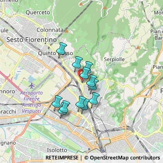 Mappa Via del Sodo, 50141 Firenze FI, Italia (1.3275)