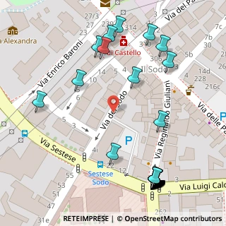Mappa Via del Sodo, 50141 Firenze FI, Italia (0.08862)